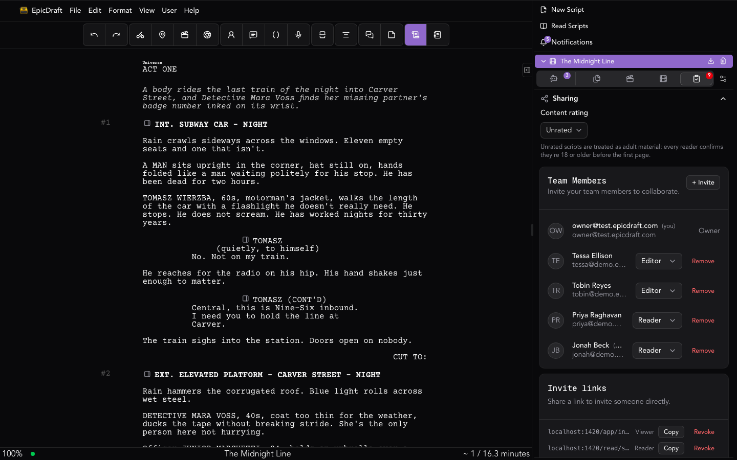 Real-Time P2P Collaboration